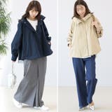 エステルツイルバックチュールマウンテンパーカー | FUNNY COMPANY＋  | 詳細画像9 