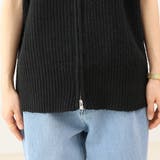 片畦編みダブルジップニットベスト | FUNNY COMPANY＋  | 詳細画像23 