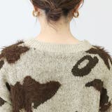 ニュアンス柄シャギーニットプルオーバー | FUNNY COMPANY＋  | 詳細画像22 