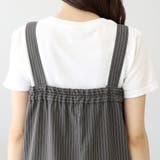 エステルツイルベルト使いサロペットワンピース  | FUNNY COMPANY＋  | 詳細画像22 