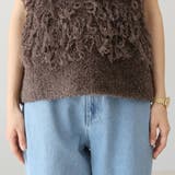 ループ編みUネックニットベスト | FUNNY COMPANY＋  | 詳細画像23 