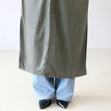 フェイクスエードサイドスリットロングワンピース | FUNNY COMPANY＋  | 詳細画像23 