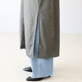 フェイクスエードサイドスリットロングワンピース | FUNNY COMPANY＋  | 詳細画像24 