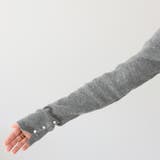 袖ボタンハイネックリブニットプルオーバー | FUNNY COMPANY＋  | 詳細画像23 