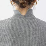 袖ボタンハイネックリブニットプルオーバー | FUNNY COMPANY＋  | 詳細画像22 
