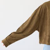 フェイクスエード裾ドロストシャツ | FUNNY COMPANY＋  | 詳細画像22 