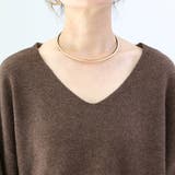 7GサイドスリットVネックニットプルオーバー | FUNNY COMPANY＋  | 詳細画像21 