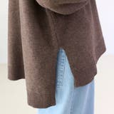 7GサイドスリットVネックニットプルオーバー | FUNNY COMPANY＋  | 詳細画像24 