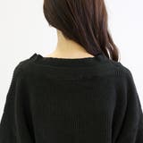 7G重ねリブVネックニットカーディガン | FUNNY COMPANY＋  | 詳細画像22 