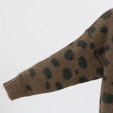 ダルメシアン柄ゆるニットカーディガン | FUNNY COMPANY＋  | 詳細画像23 