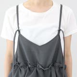 エステルツイルフリルキャミサロペット | FUNNY COMPANY＋  | 詳細画像21 