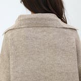 5G天竺サイドスリットスキッパーニットプルオーバー  | FUNNY COMPANY＋  | 詳細画像22 