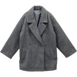 ニットシャギーダブルテーラードコート | FUNNY COMPANY＋  | 詳細画像26 