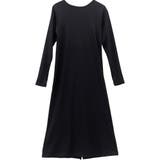 T/Cリブ長袖ロングワンピース | FUNNY COMPANY＋  | 詳細画像25 