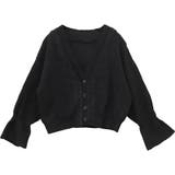 7G重ねリブVネックニットカーディガン | FUNNY COMPANY＋  | 詳細画像25 