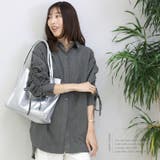 エステル起毛袖ドロストブラウス | FUNNY COMPANY＋  | 詳細画像2 