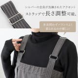 エステルツイルベルト使いサロペットワンピース  | FUNNY COMPANY＋  | 詳細画像5 