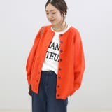 5G天竺クルーネックゆるカーディガン | FUNNY COMPANY＋  | 詳細画像7 