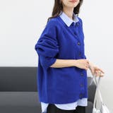 5G天竺クルーネックゆるカーディガン | FUNNY COMPANY＋  | 詳細画像9 