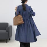 4.5ozドロストデニムシャツワンピース  | FUNNY COMPANY＋  | 詳細画像9 