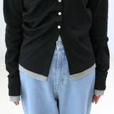 T/Cフライスｘメッシュドレープカーディガン | FUNNY COMPANY＋  | 詳細画像23 