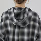 先染めプリントシアーフードシャツ | FUNNY COMPANY＋  | 詳細画像22 