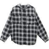 先染めプリントシアーフードシャツ | FUNNY COMPANY＋  | 詳細画像25 