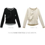 T/Cフライスｘメッシュドレープカーディガン | FUNNY COMPANY＋  | 詳細画像9 