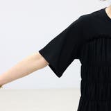 接触冷感綿天竺フロントギャザーカットソー | FUNNY COMPANY＋  | 詳細画像23 