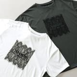 T/C天竺レースロゴ刺繍半袖カットソー | FUNNY COMPANY+ | 詳細画像8