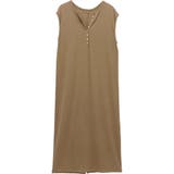 ヘンリーネックテレコロングワンピース | FUNNY COMPANY＋  | 詳細画像26 