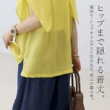 ラッフルスリーブバンドカラーブラウス | FUNNY COMPANY＋  | 詳細画像7 