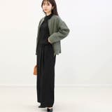 サイドリボンフェイクラップワイドパンツ | FUNNY COMPANY+ | 詳細画像17