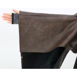 フェイクレザーパイピングロングスカート | FUNNY COMPANY＋  | 詳細画像20 