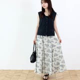 スシボイルペイズリーギャザースカート | FUNNY COMPANY＋  | 詳細画像19 