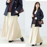 スエードポンチプリーツロングスカート | FUNNY COMPANY＋  | 詳細画像17 