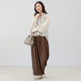 エステルツイルツータックカーブパンツ | FUNNY COMPANY＋  | 詳細画像17 