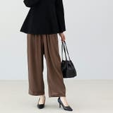 エステルツイルツータックカーブパンツ | FUNNY COMPANY＋  | 詳細画像19 