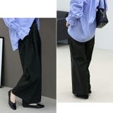 機能素材ツータックイージーワイドパンツ | FUNNY COMPANY＋  | 詳細画像14 