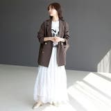 ペチ付切替レースロングスカート | FUNNY COMPANY＋  | 詳細画像19 