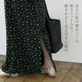 フラワープリントイージーロングスカート | FUNNY COMPANY＋  | 詳細画像17 