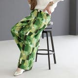 ニュアンス柄イージーワイドパンツ | FUNNY COMPANY＋  | 詳細画像12 