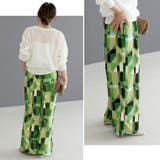 ニュアンス柄イージーワイドパンツ | FUNNY COMPANY＋  | 詳細画像13 