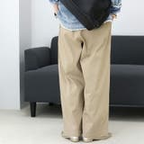 裏起毛ストレッチストレートワイドパンツ | FUNNY COMPANY+ | 詳細画像18