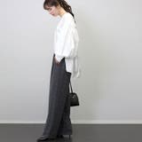 先染めチェックタックワイドパンツ | FUNNY COMPANY+  | 詳細画像18