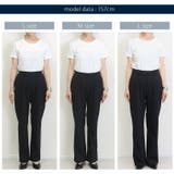【接触冷感】軽量ストレッチストレートパンツ | FUNNY COMPANY+ | 詳細画像10