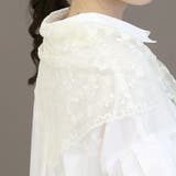 チュールフラワーレース三角スカーフ | FUNNY COMPANY＋  | 詳細画像14 