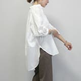 キャンブリックコットンバンドカラーシャツ | FUNNY COMPANY＋  | 詳細画像15 