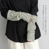 T/C天竺袖切替ロングスリーブカットソー | FUNNY COMPANY＋  | 詳細画像15 