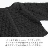 キルティングノーカラーブルゾン | FUNNY COMPANY＋  | 詳細画像18 